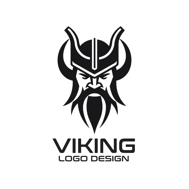 Viking vector logo design