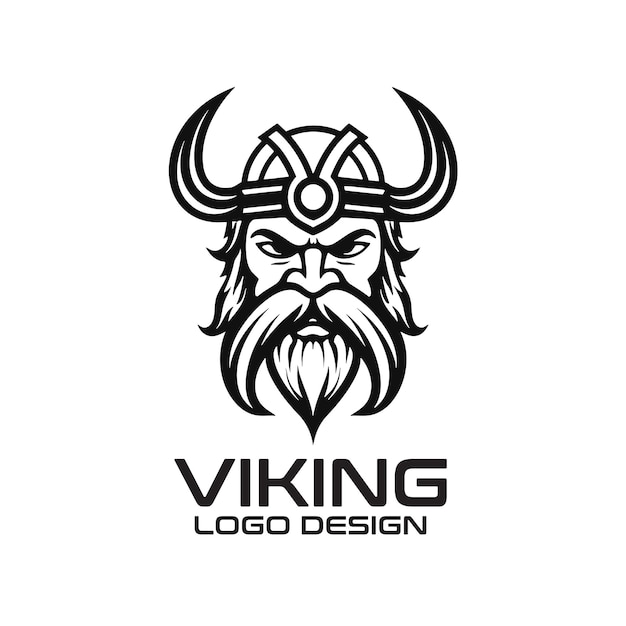 Векторный дизайн логотипа Viking