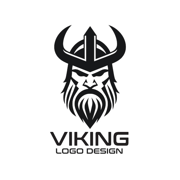 Векторный дизайн логотипа Viking