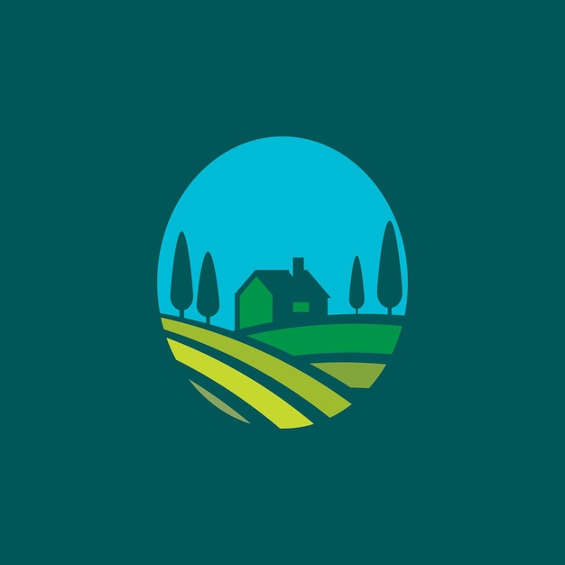 The Village Logo Template
