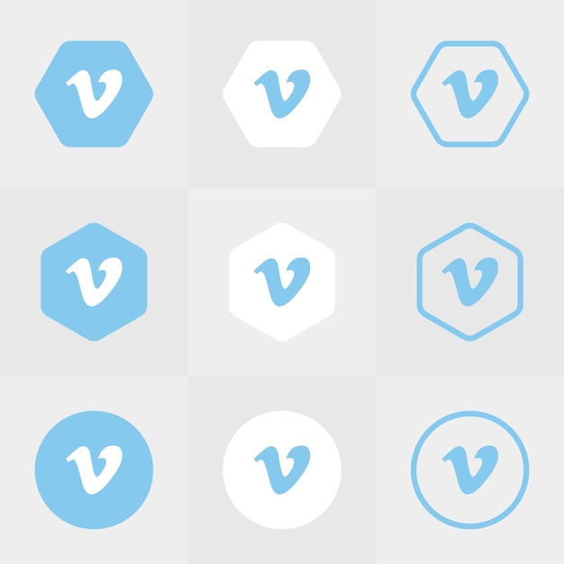 Logo dei social network vimeo