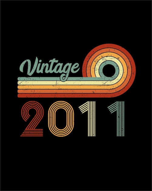 Vector vintage 1943 80e verjaardag t-shirt