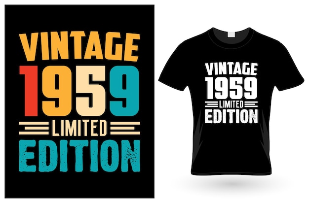 Vintage 1959 Limited Edition Tshirt