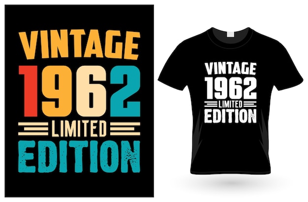 Vintage 1962 Limited Edition-T-shirt