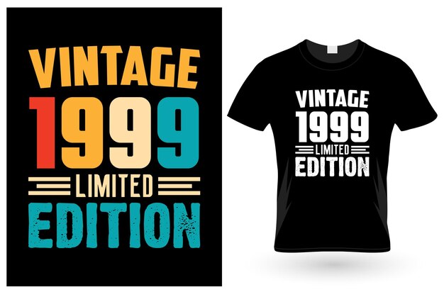 Vintage 1999 Limited Edition-T-shirt