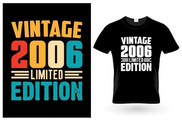 Vintage 2006 Limited Edition-T-shirt