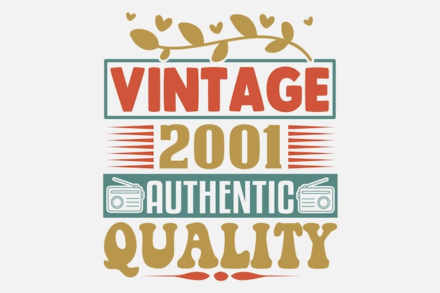 a vintage advertisement for authentic quality is shown in a white background.
