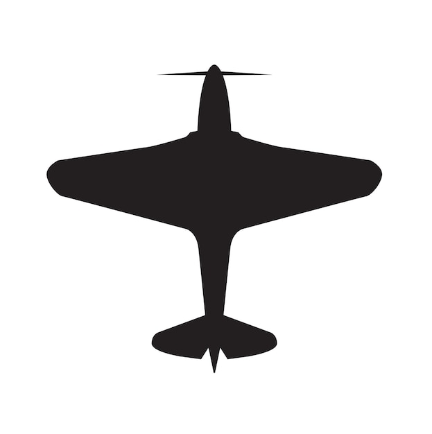 Vector vintage air craft icon vector design