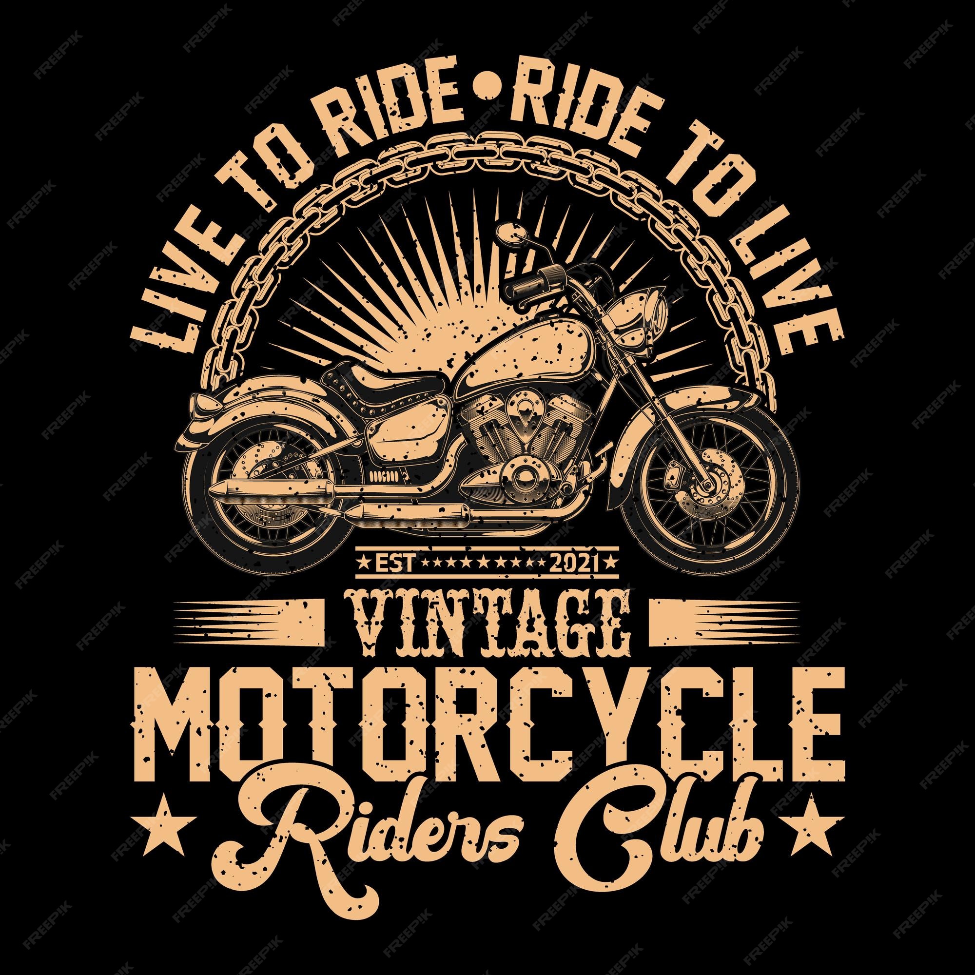 Motorcycle gasoline labet tee graphic design Vector Image