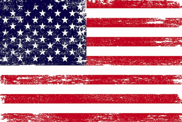 Vintage Amerikaanse vlag