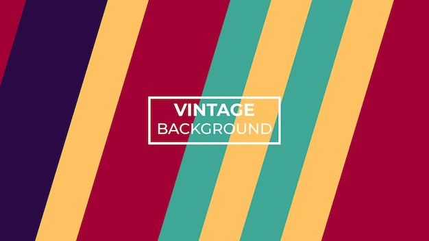 Vector vintage background in blue, dark yellow, dark red, and teal at an angle. eps 10. easy edit