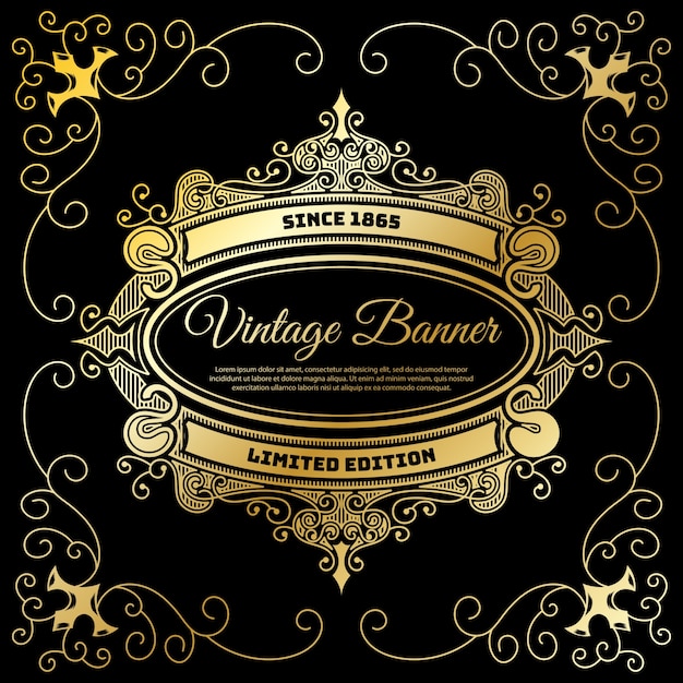 Vector vintage background design