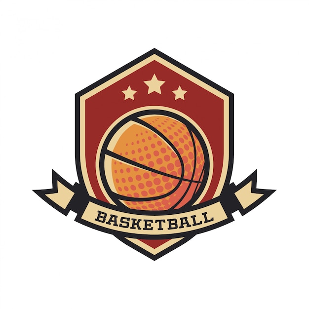 VINTAGE BASKETBAL-LOGO