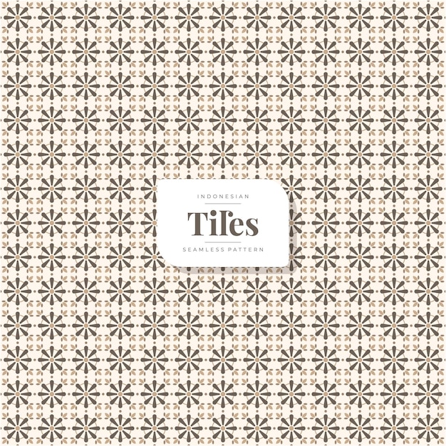 vintage batik tiles seamless pattern 14