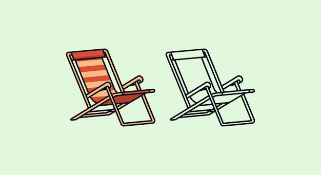 Vintage beach chairs hotsell