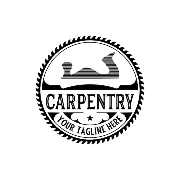 Vintage Blacksmith Anvil Hammer vector logo sjabloon met modern zaagblad retro stijl ontwerp