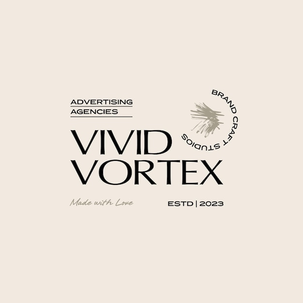 Vettore illustrazione del modello logo vintage boho flower per il branding