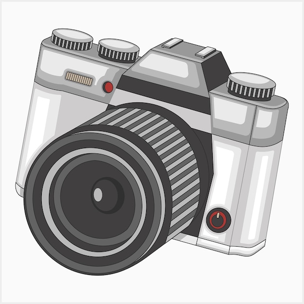 Vintage camera vectorillustratie