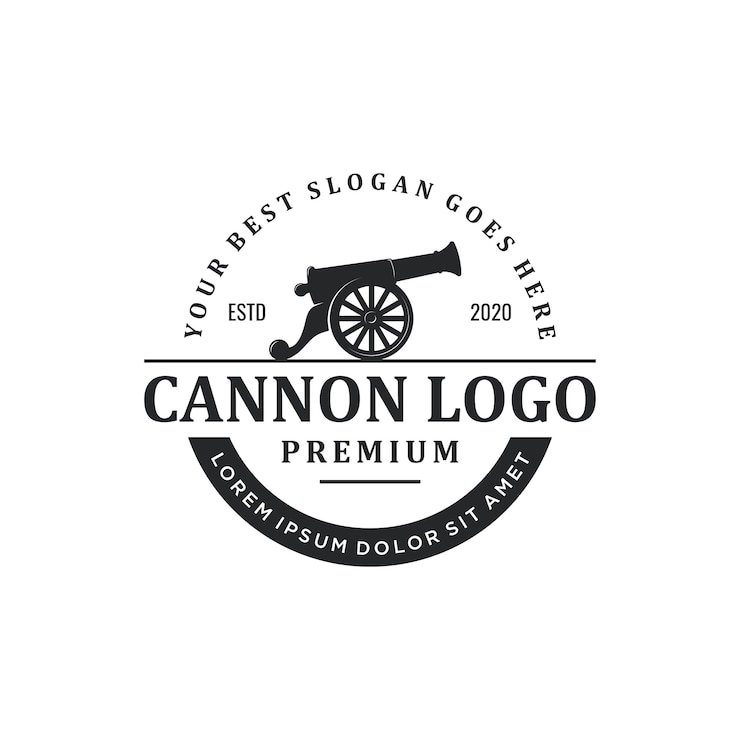 vintage cannon logo 