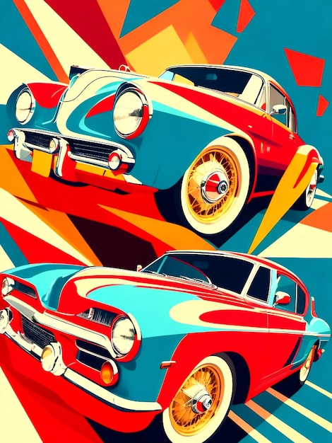 A vintage car by feko