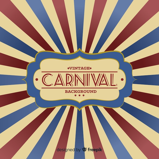 Vintage carnival background