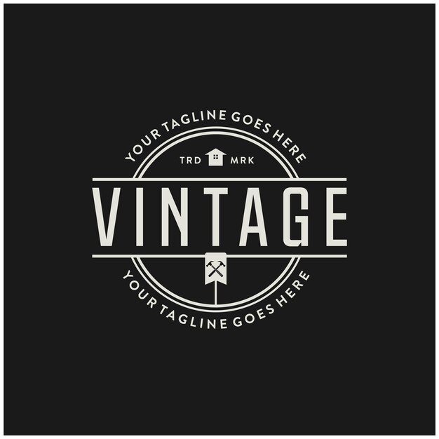 Premium Vector | Vintage carpentry and mechanic labels emblems and logo