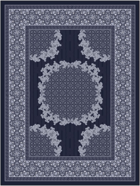 Vector vintage carpet vector design 20