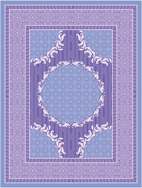 vintage carpet vector design 23