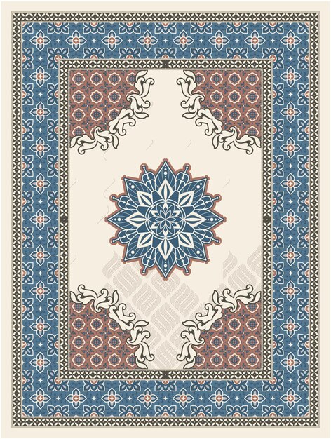 vintage carpet vector design 8