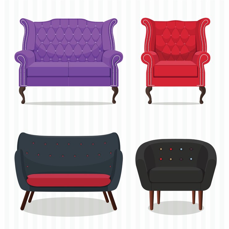 Vector vintage chair