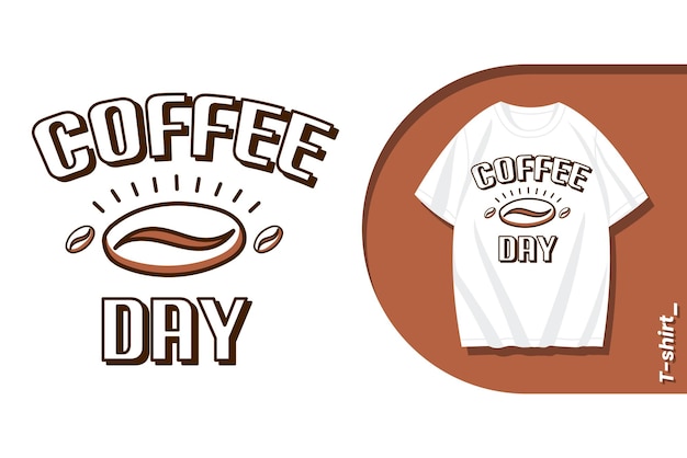 Vintage coffee day vector for tshirt