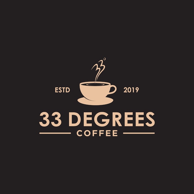 Vintage coffee logo