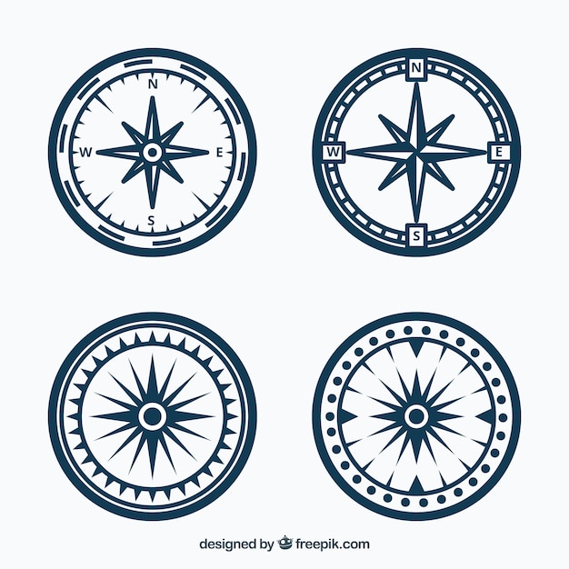 Vintage compass collection