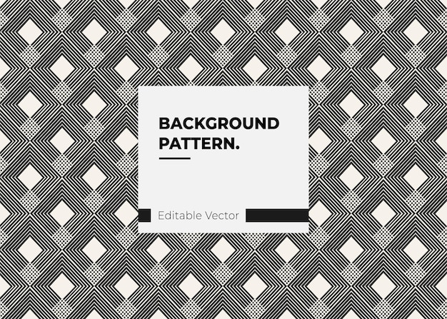 Vector vintage decoration line pattern