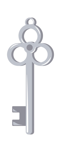 Vintage Door Key icon Vector illustration