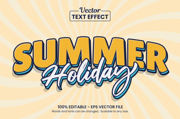 Vector vintage editable text effect premium vector