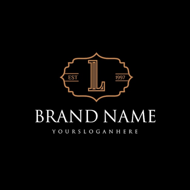 Vintage and elegant logo