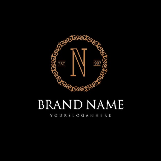 Vintage and elegant logo