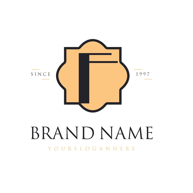 Vector vintage and elegant logo