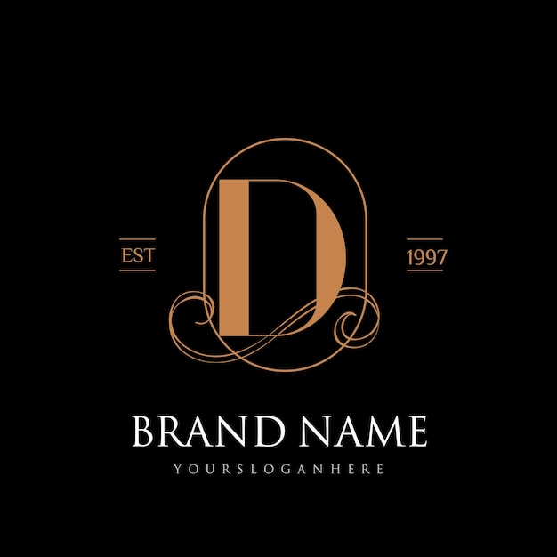 Vintage and elegant logo