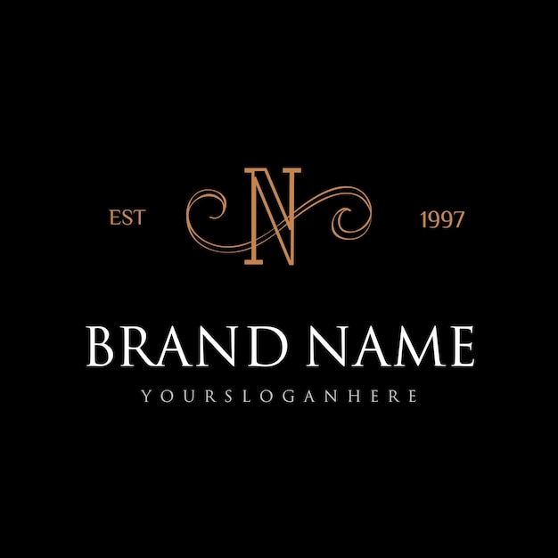 Vintage and elegant logo