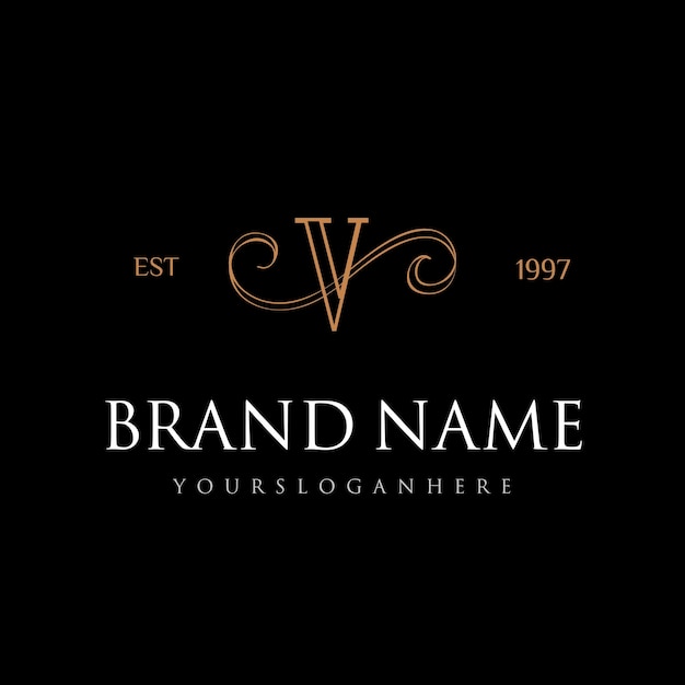 Vintage and elegant logo