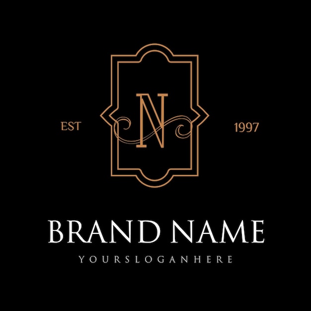 Vintage and elegant logo