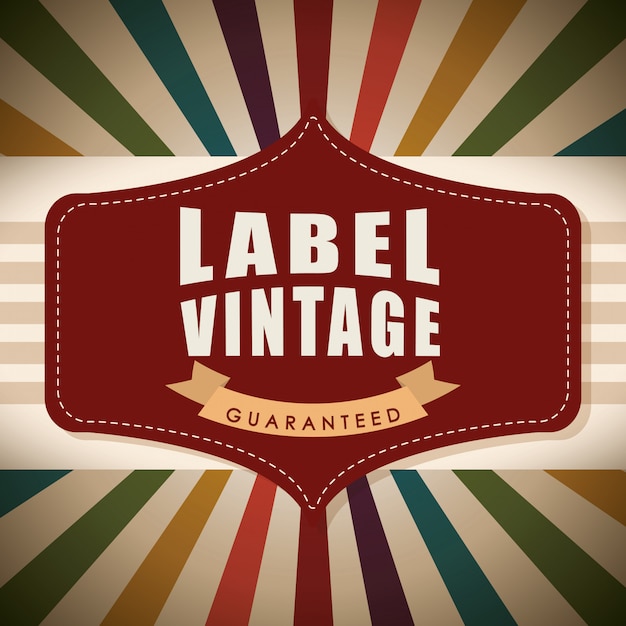 Vintage en retro labelontwerp.