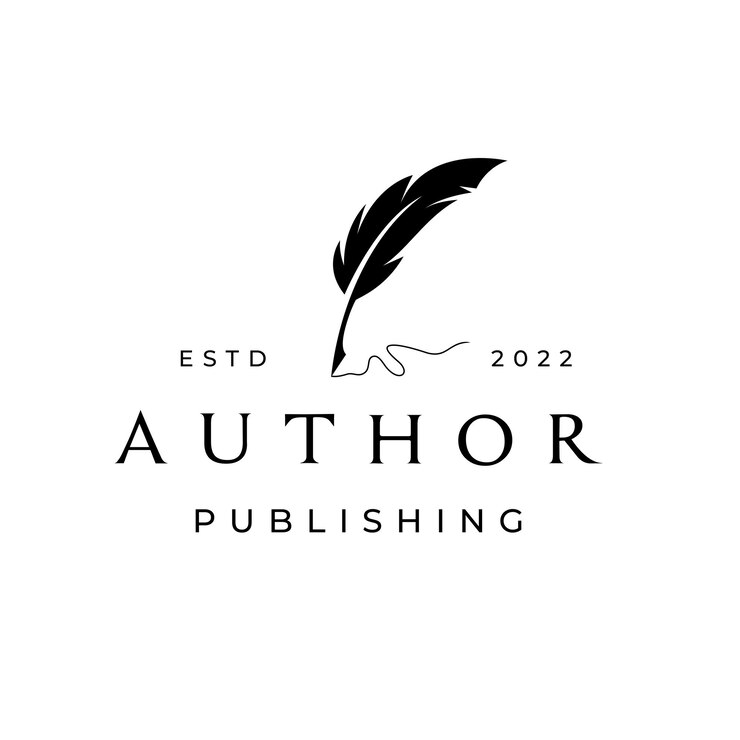 Vector vintage feather pen handwriting logo design vector