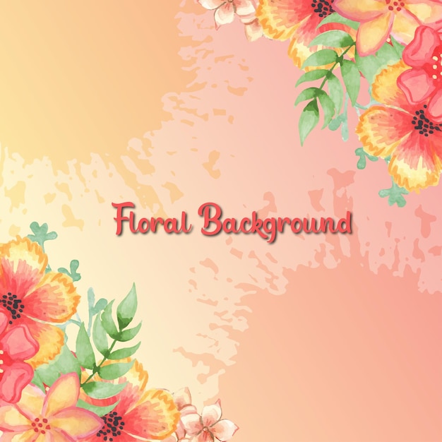 Vintage Floral Background