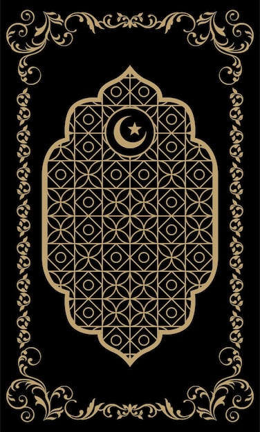 Винтажный цветочный геометрический молитвенный коврик sj024