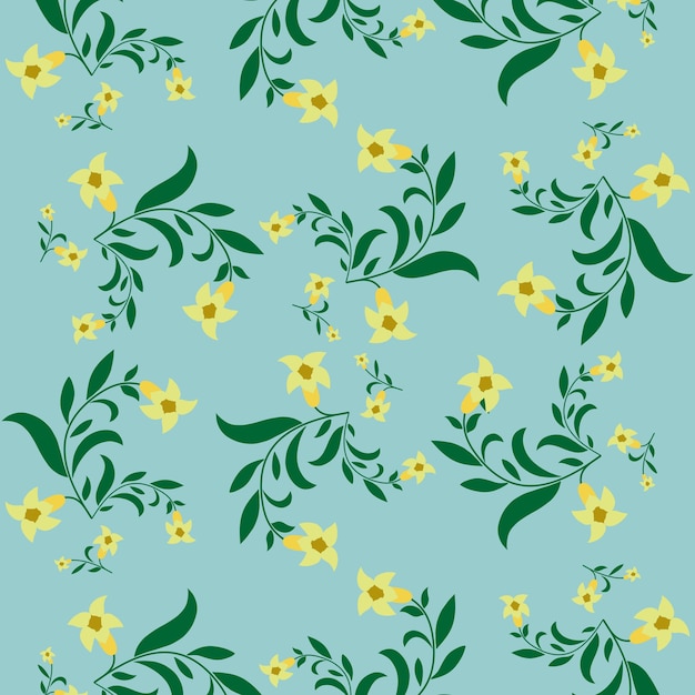 Vintage floral pattern