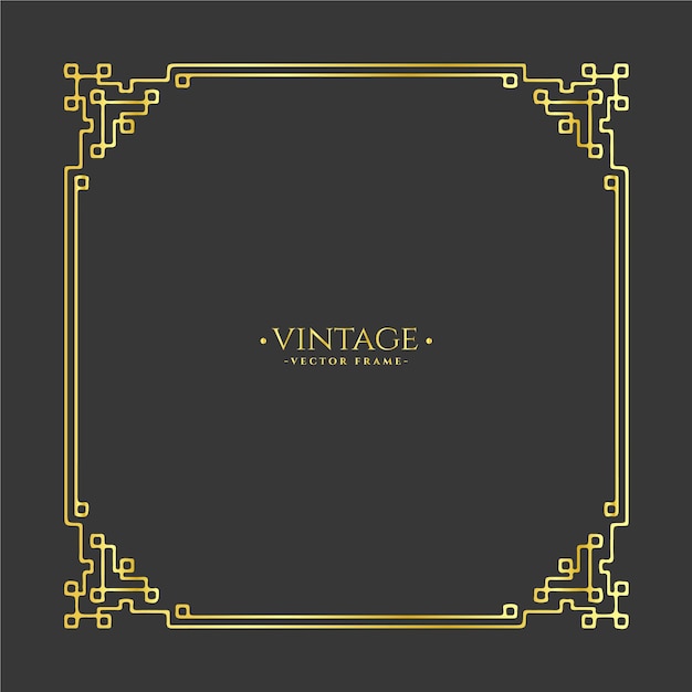 Vintage frame kalligrafische sier frame collectie vector bestand