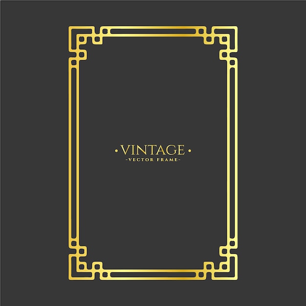 Vintage frame kalligrafische sier frame collectie vector bestand